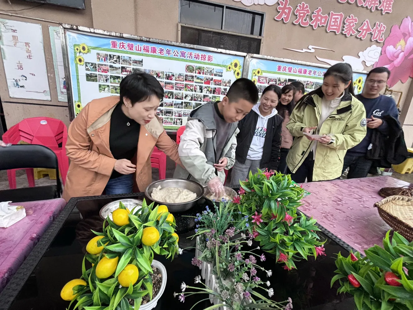 品尝糍粑